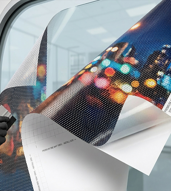 Vinilo Microperforado por M2